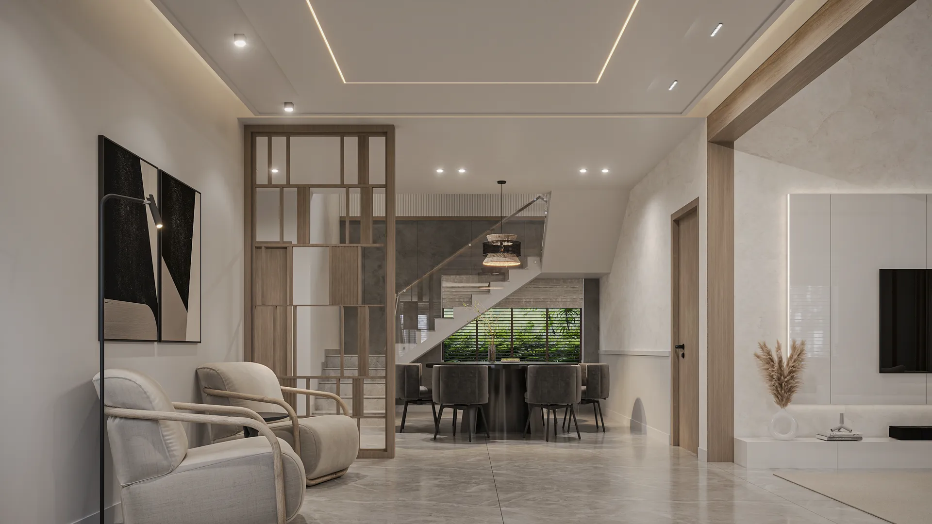 Ground floor interior