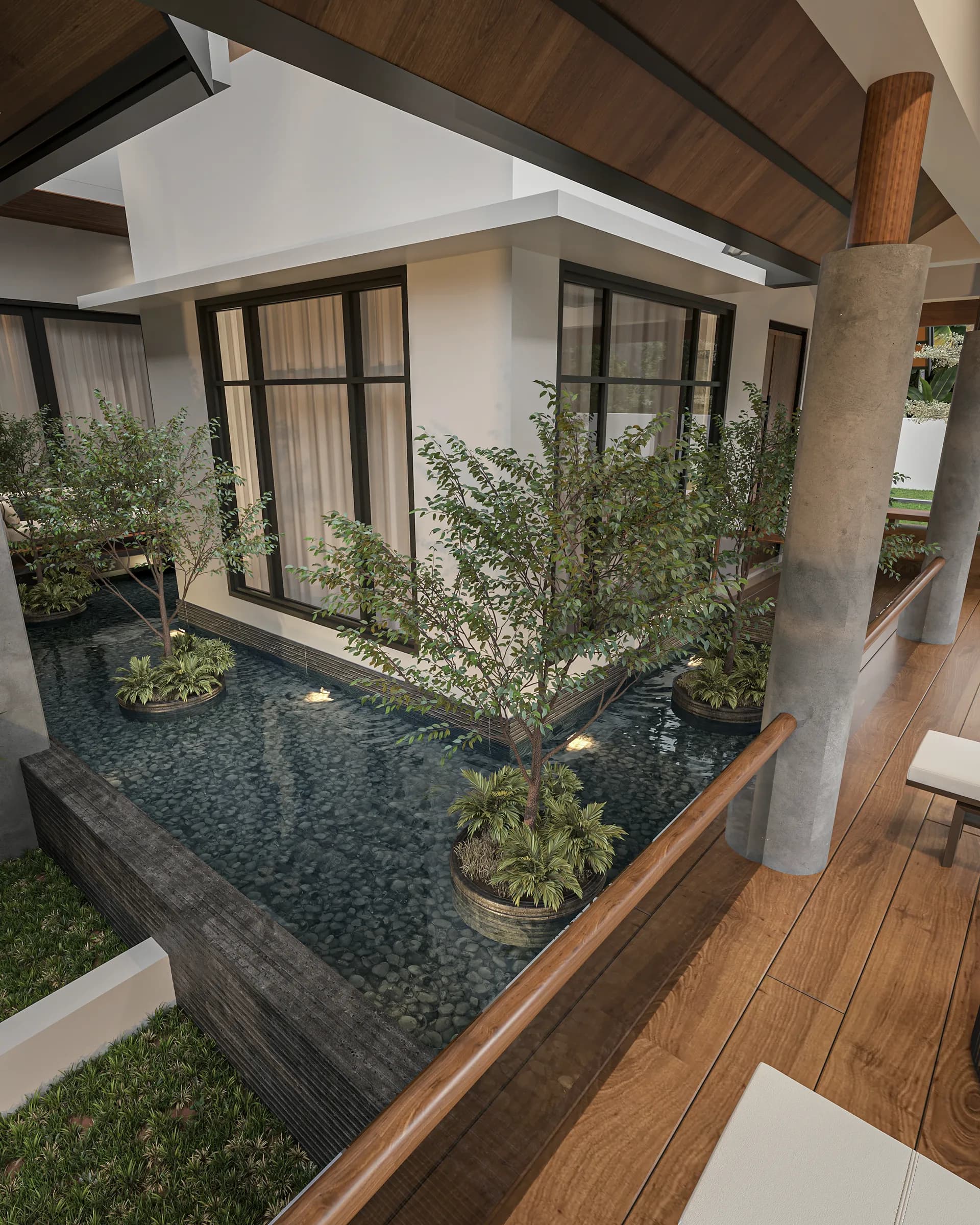 Water Pond Villa